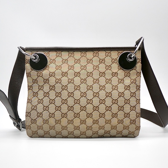 🍓GUCCI GG Canvas Crossbody Bag - Picture 3 of 11
